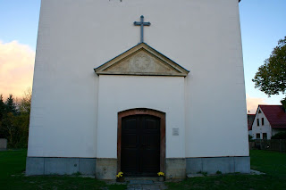 Dorfkirche Leipzig Rehbach Eingang