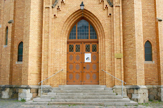 Friedenskirche Leipzig Kohls Eingang