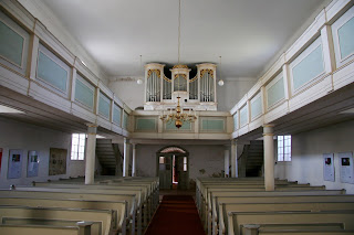 Innenraum - Orgel - Kirche Seifertshain
