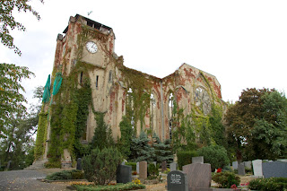 Kirchenruine Wachau in Markkleeberg