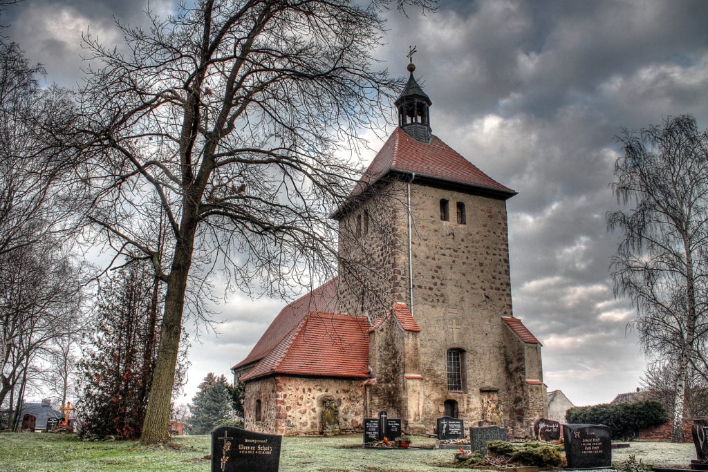 evangelische Dorfkirche in Pehritzsch bei Jesewitz